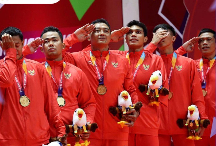درو مدال توسط چینی ها در روز اول بازیهای پاراآسیایی جاکارتا